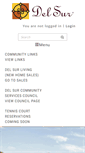Mobile Screenshot of delsurcommunity.org